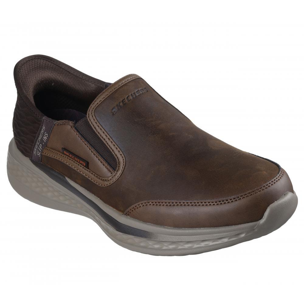 Zapatilla Hombre Slade Cooper Café Skechers-4