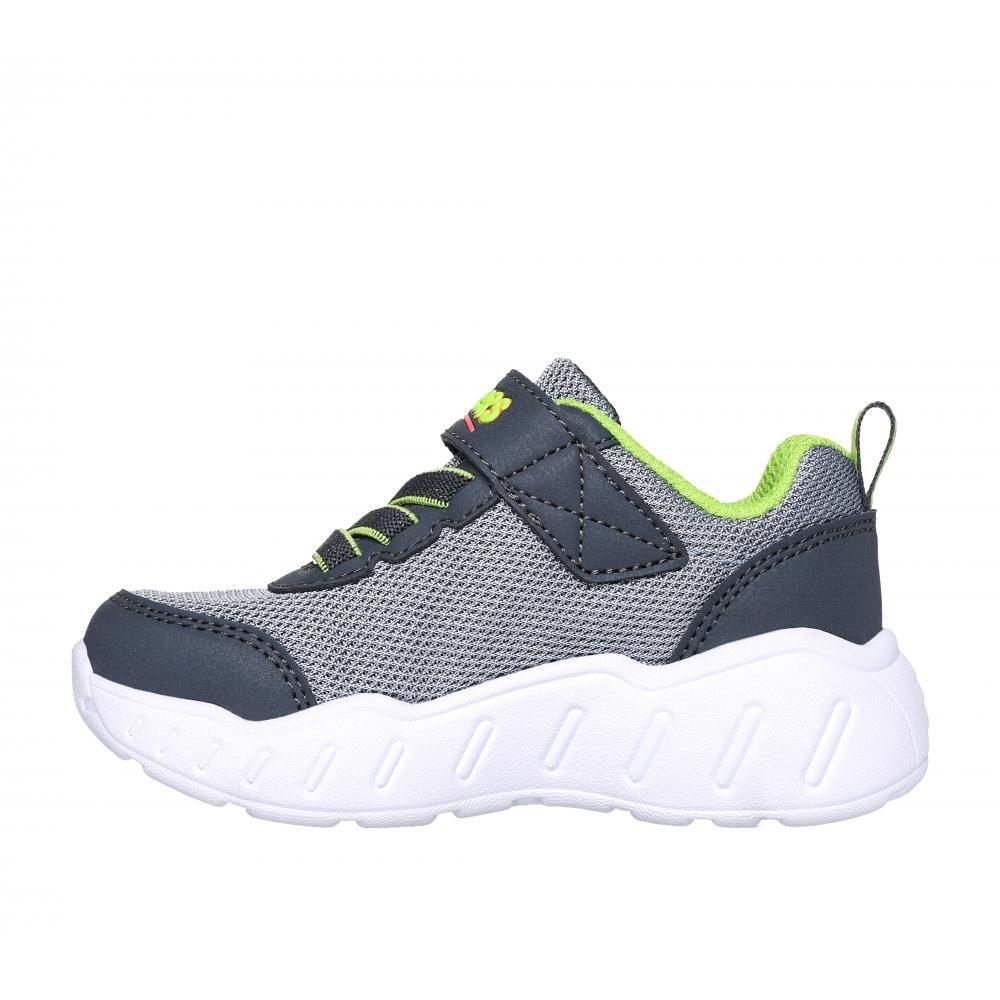 Zapatilla Niño Play Scene Gris Skechers-3