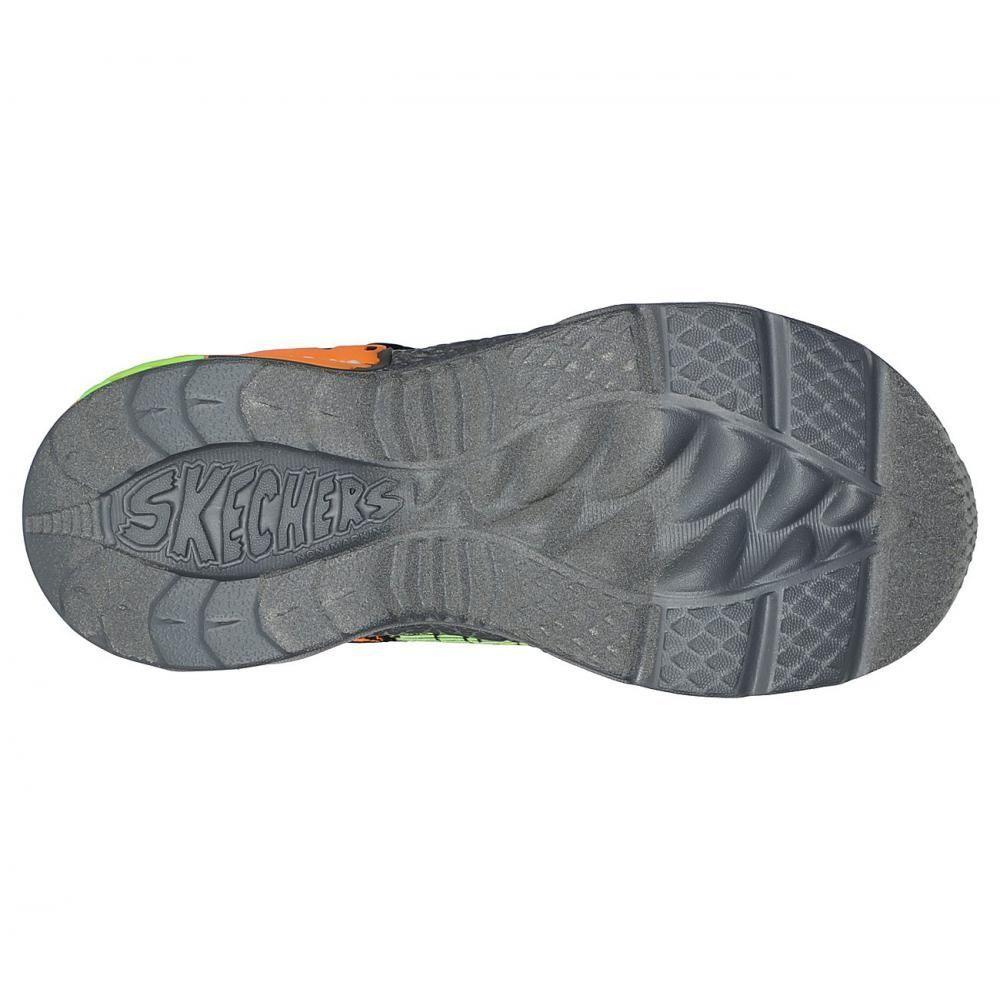 Zapatilla Niño DinoLights Negro Skechers-1