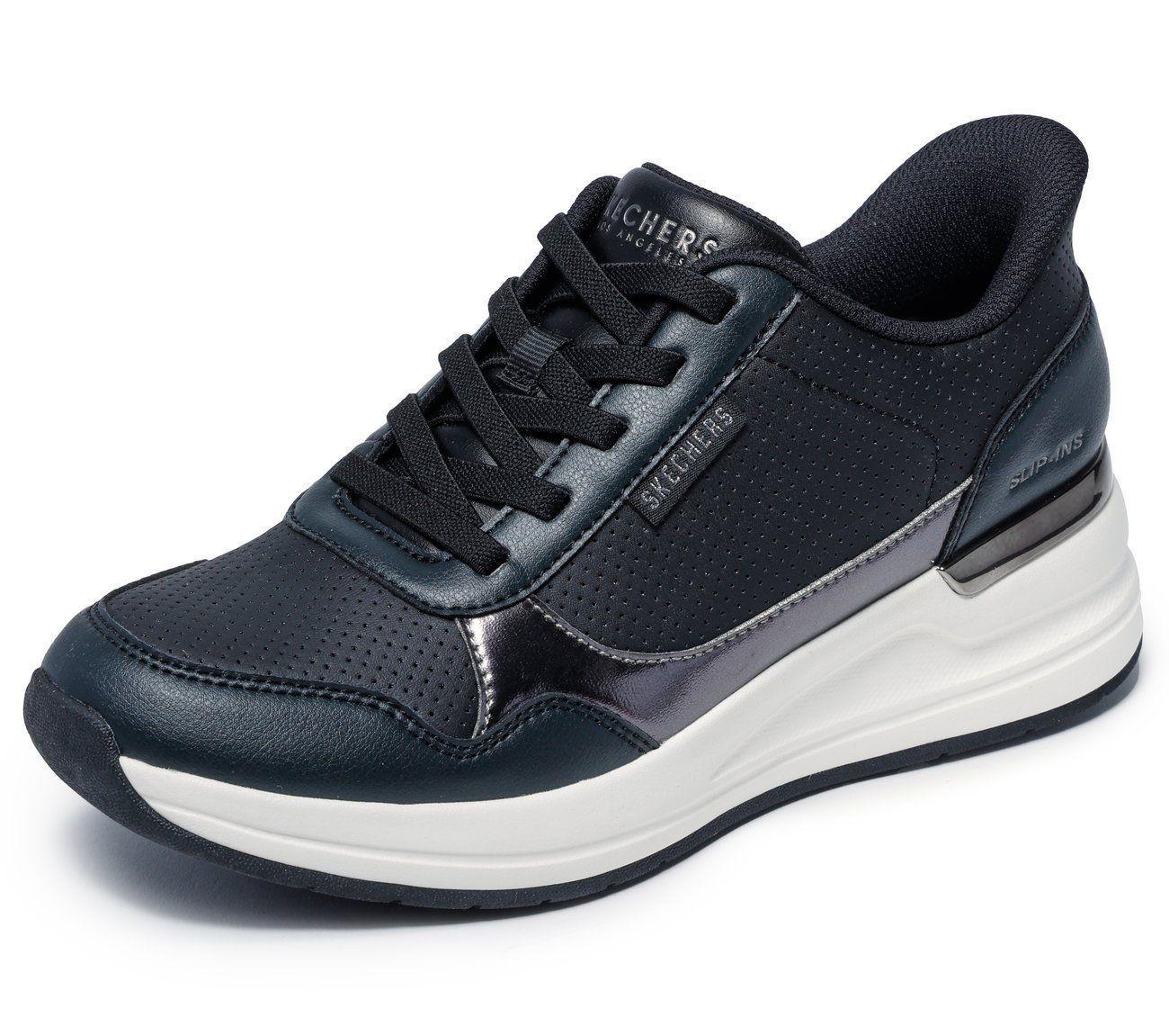Zapatillas Mujer Slip-ins Billion 2 Top-Tier Negro Skechers-2