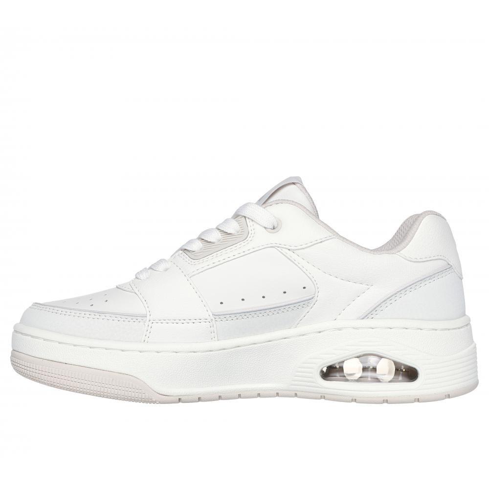 Zapatilla Mujer Uno Court Courted Style Blanco Skechers-3
