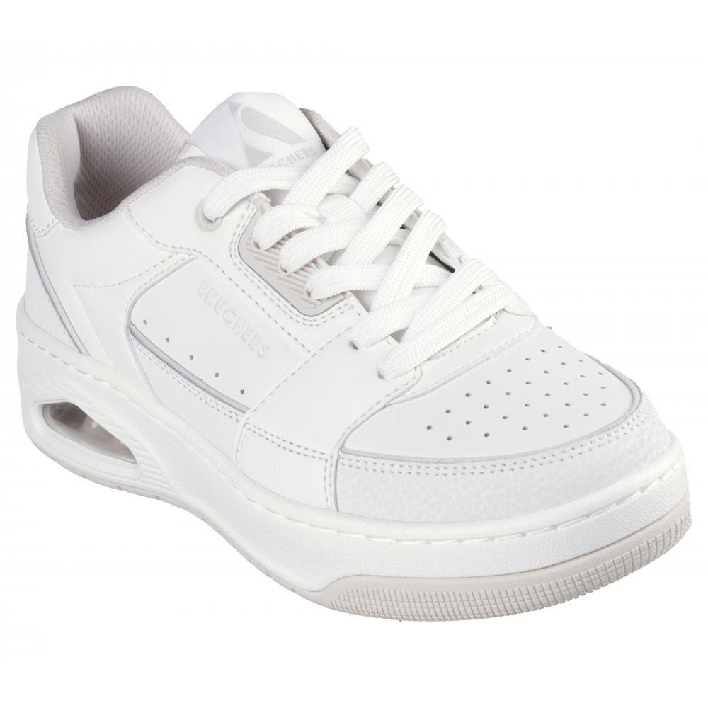 Zapatilla Mujer Uno Court Courted Style Blanco Skechers-4