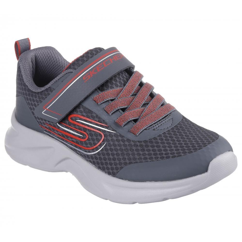 Zapatilla Niño Dynamatic Swift Tread Gris Skechers-4
