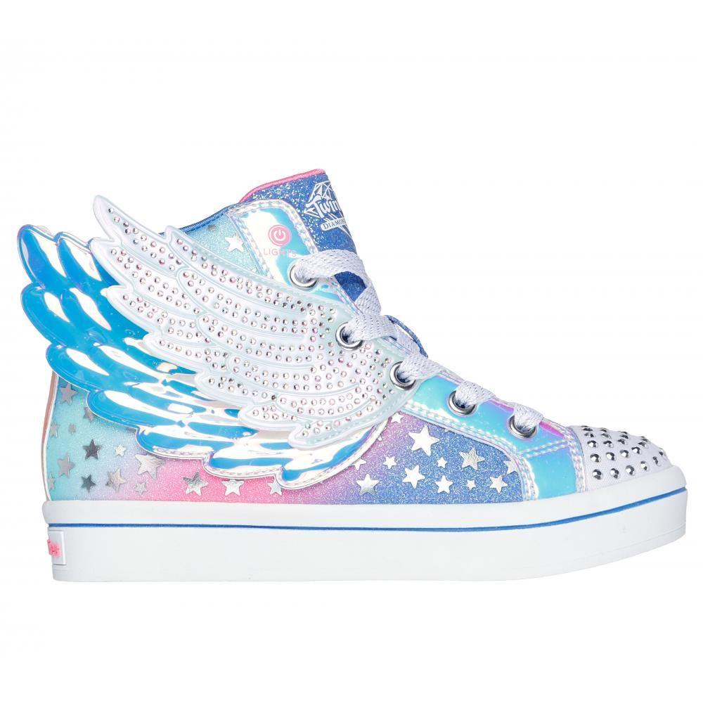 Zapatilla Niña Twi-Lites 2.0 Dreamy Wings Negro Skechers-0