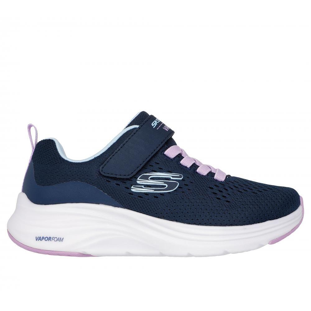 Zapatilla Niña Vapor Foam Fresh Trend Azul Skechers-0