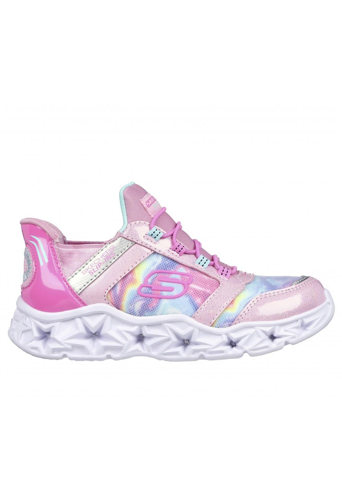 Zapatillas Niña Galaxy Lights Rosado MT Skechers-0