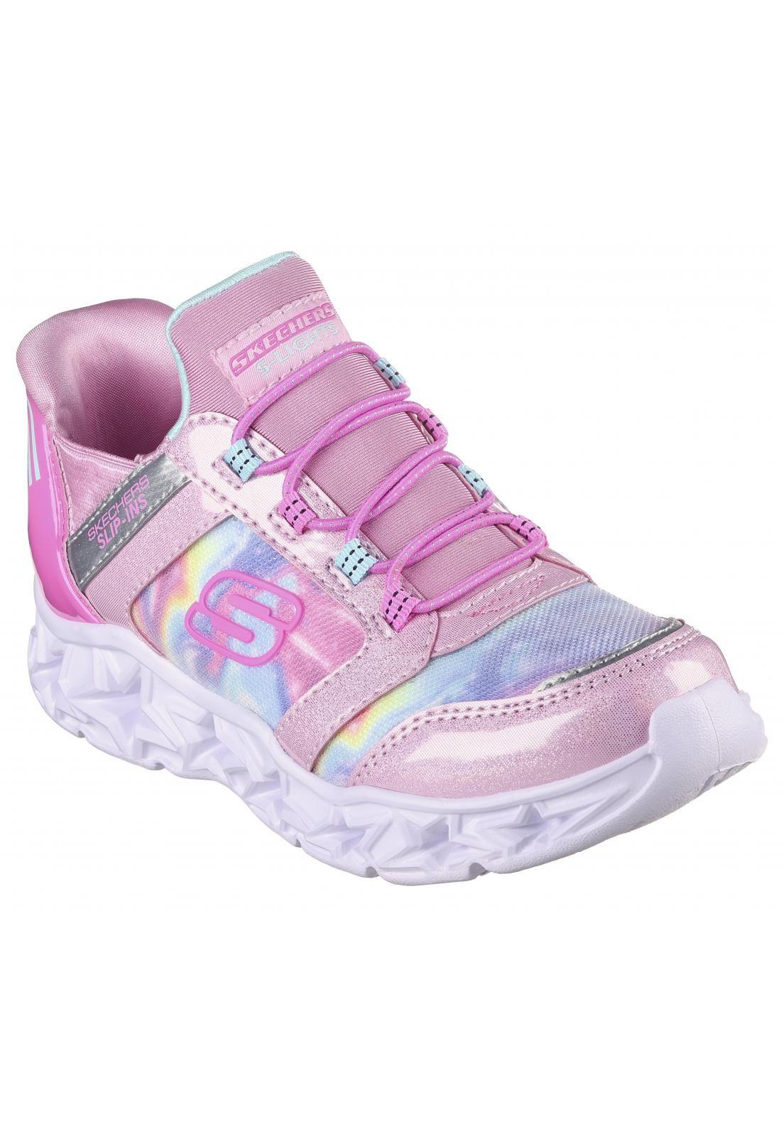 Zapatillas Niña Galaxy Lights Rosado MT Skechers-4
