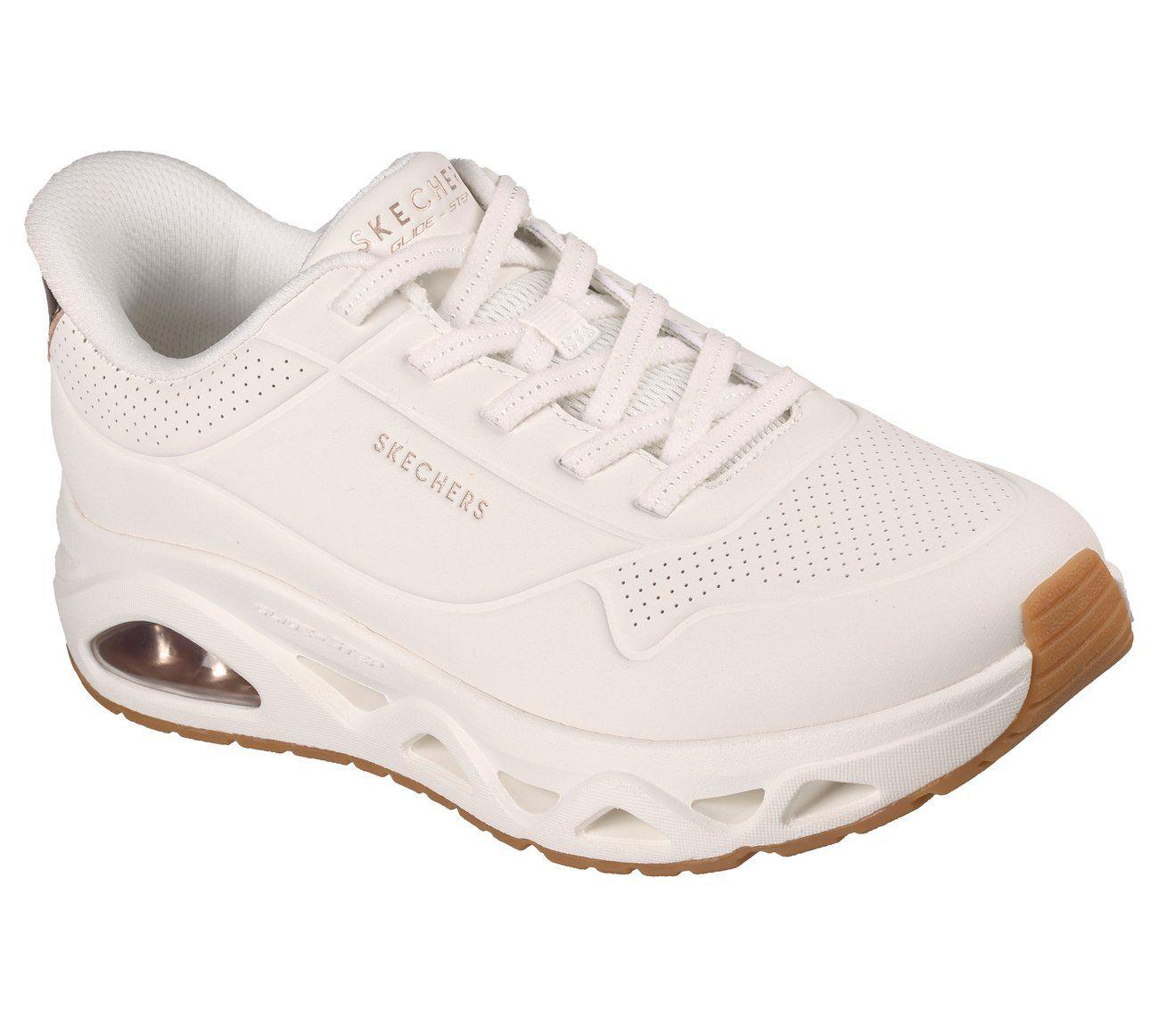 Zapatillas Mujer Slip-ins Uno Glide-Step G Blanco Skechers-3