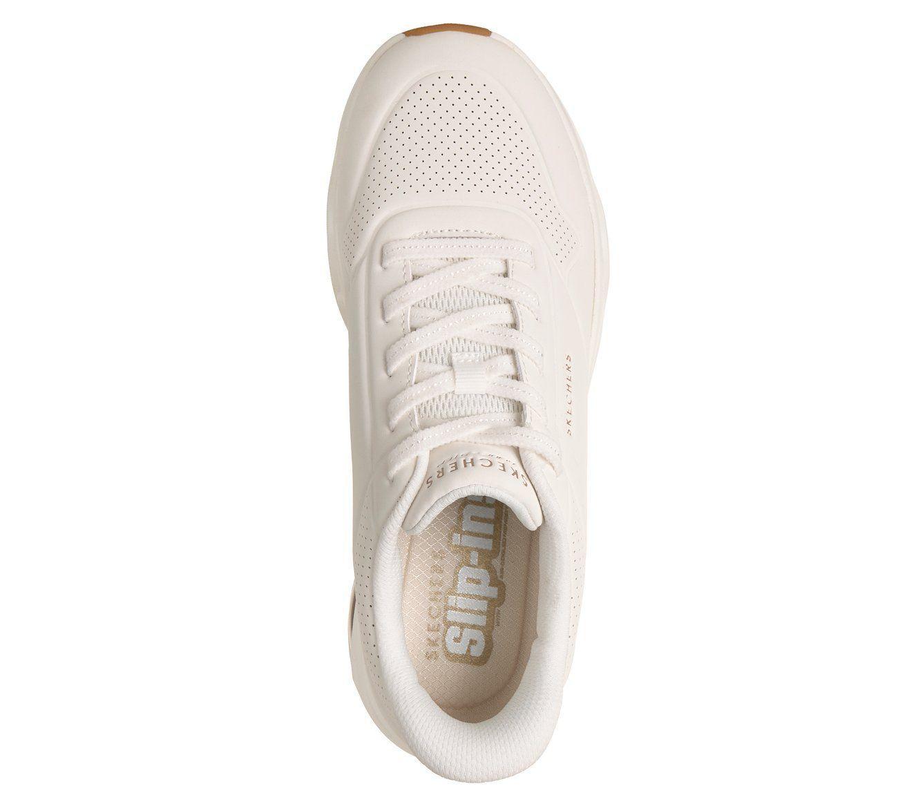 Zapatillas Mujer Slip-ins Uno Glide-Step G Blanco Skechers-1
