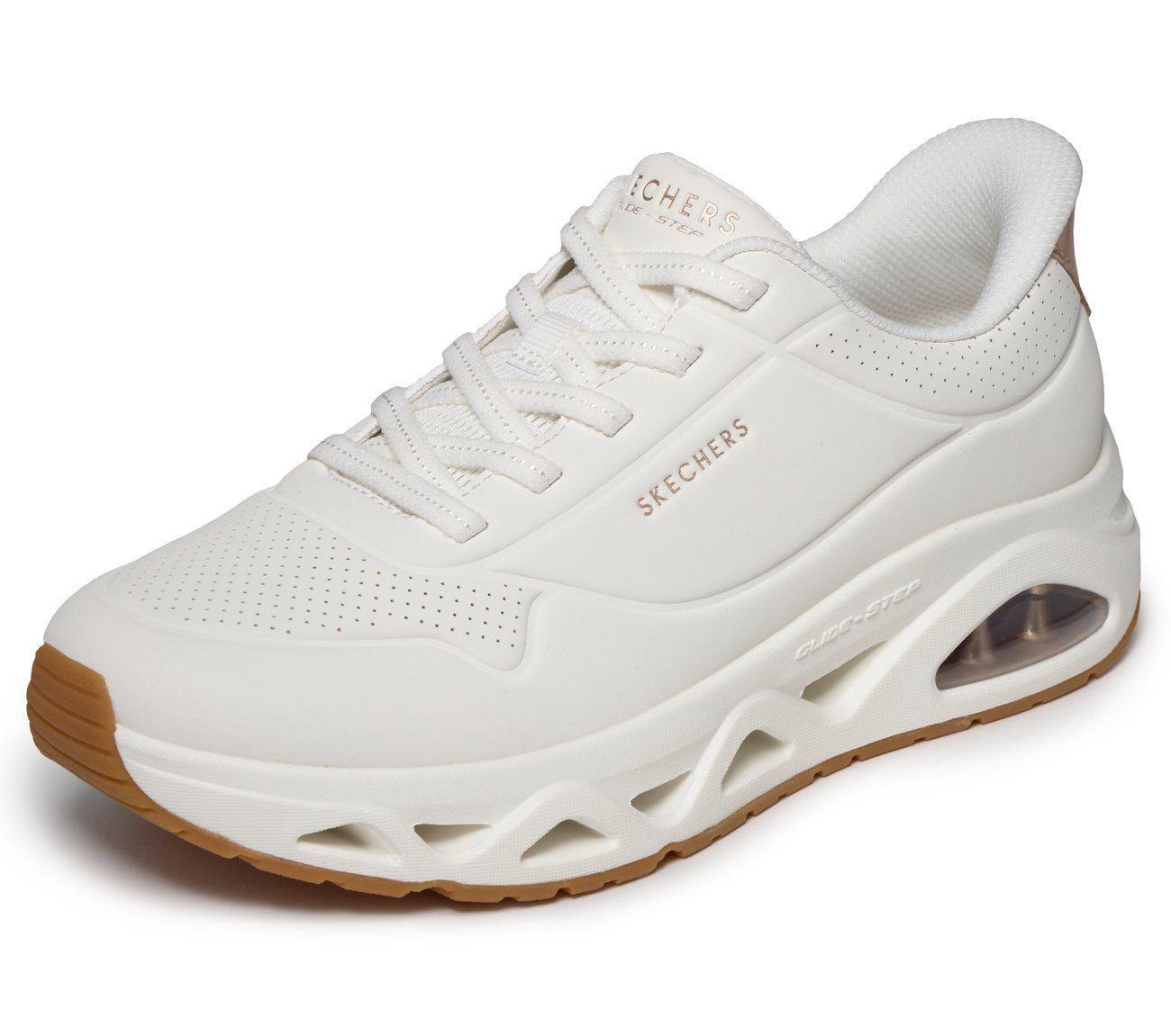 Zapatillas Mujer Slip-ins Uno Glide-Step G Blanco Skechers-4