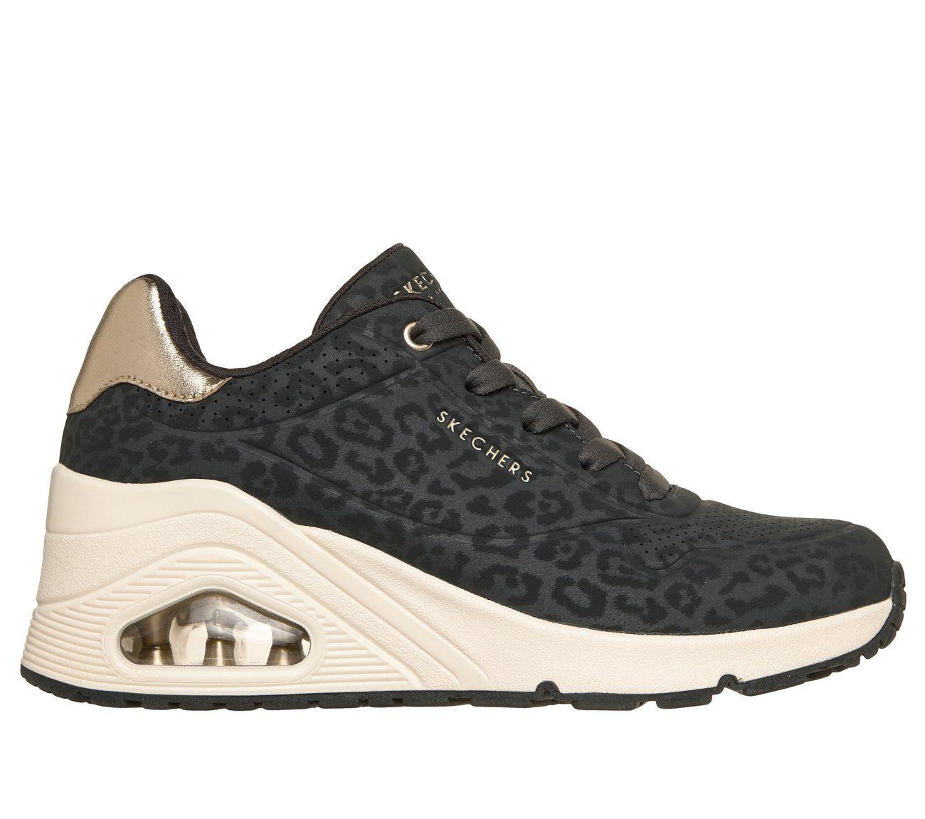 Zapatillas Mujer Uno Wedge Safari Daze Negro Skechers-0