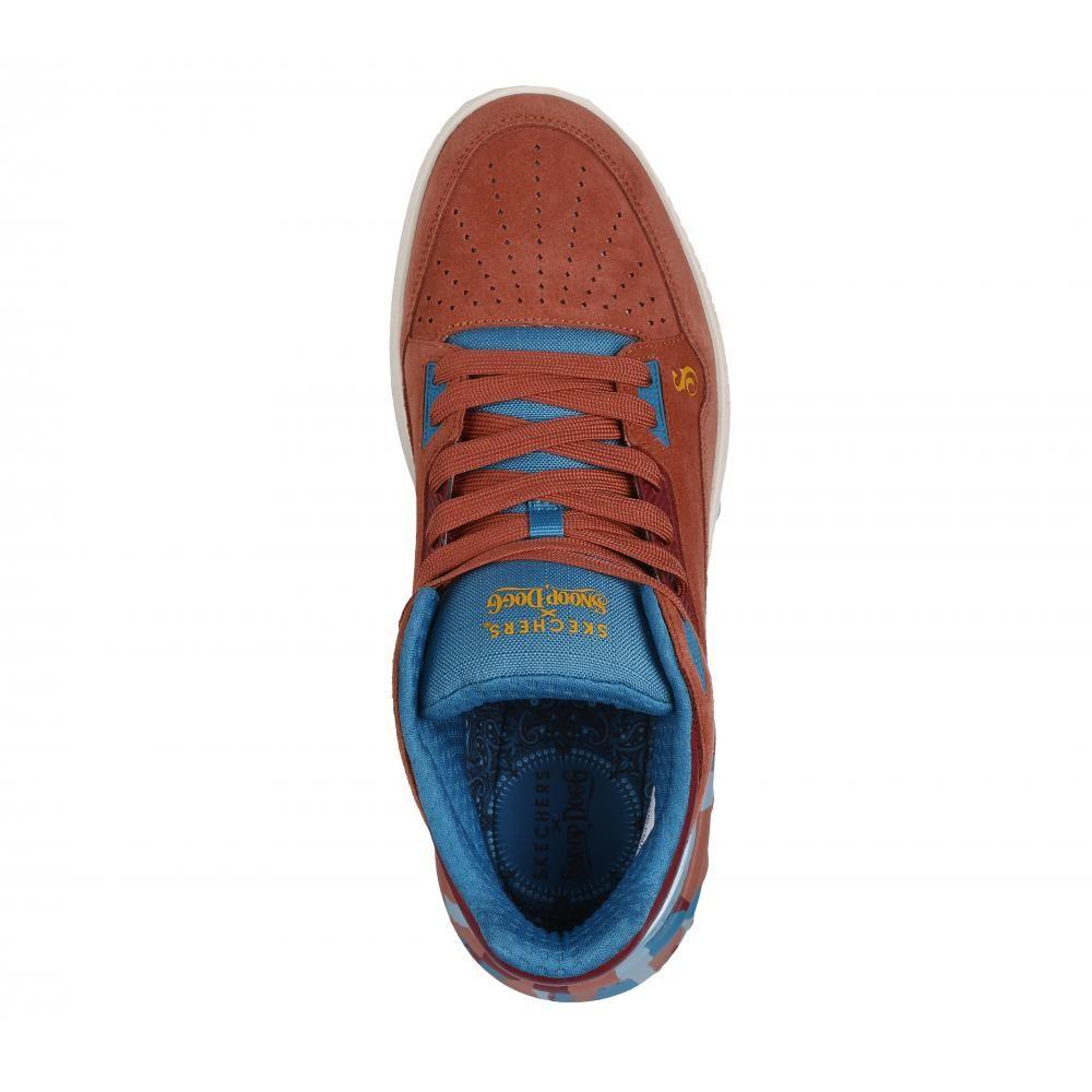 Zapatilla Hombre SizzleBuckets Blazed Trails Rojo Skechers-1
