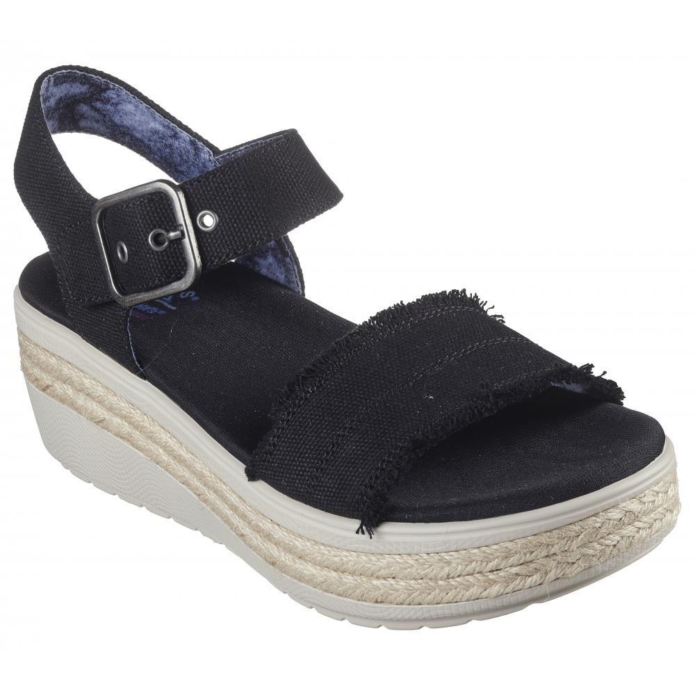 Sandalia Mujer Bobs Empress Negro Skechers-5