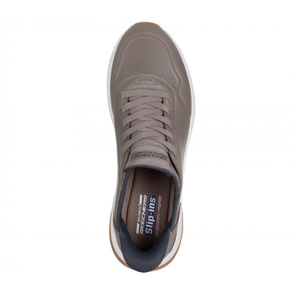 Zapatilla Hombre Bobs Squad 4 Beige Skechers-1