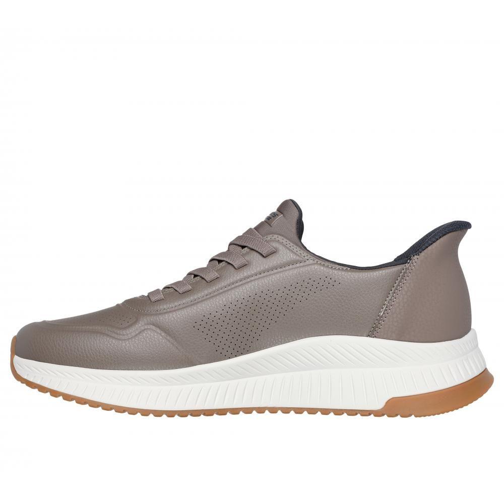 Zapatilla Hombre Bobs Squad 4 Beige Skechers-3