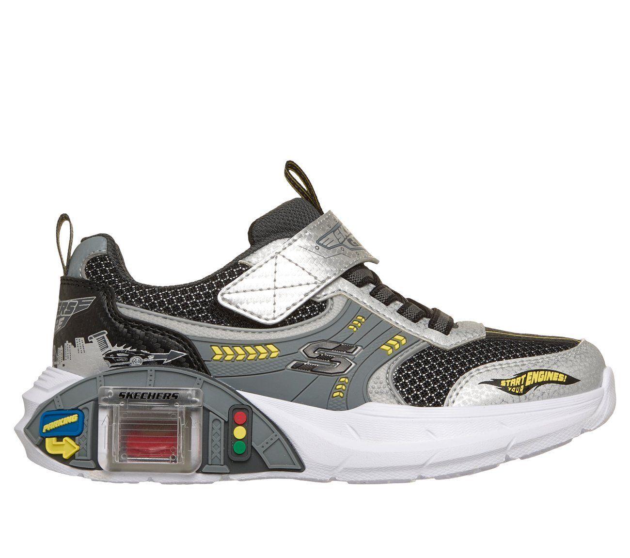 Zapatillas Niño Garage Plateado Skechers-0