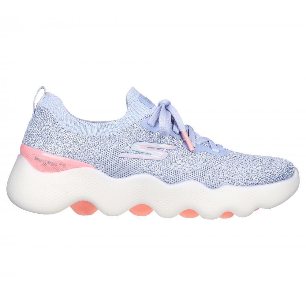 Zapatilla Mujer Go Walk Massage Fit Gris Skechers-5