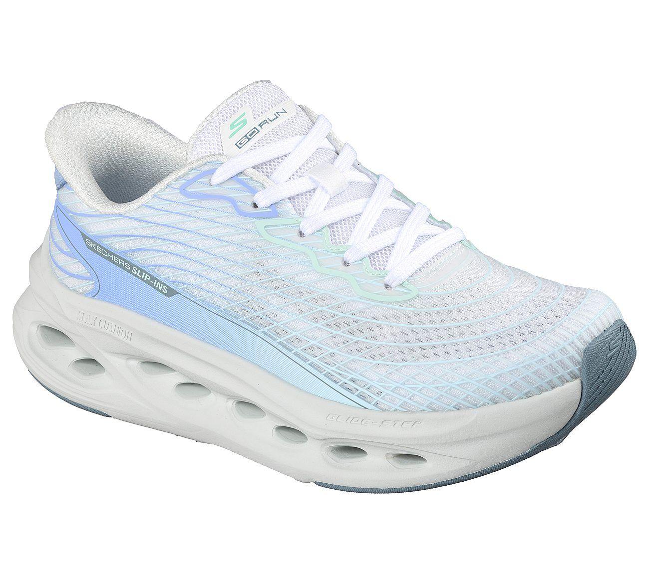 Zapatos Skechers Mujer Slip-Ins Max Cushioning Blanco-4