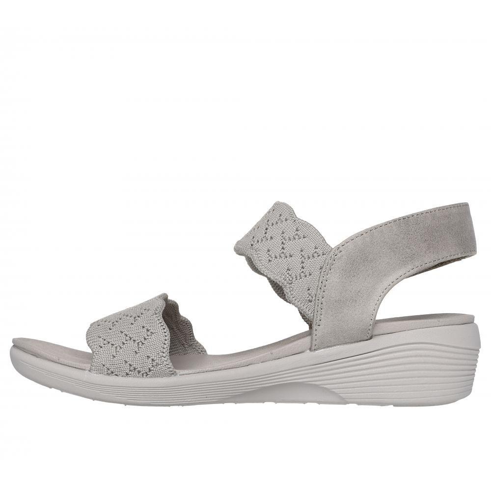 Sandalia Mujer Arya On The Rise Beige Skechers-3
