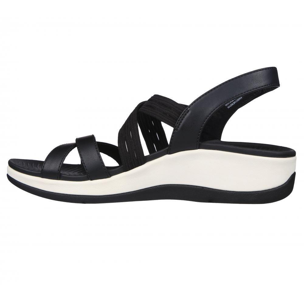 Sandalia Mujer Arch Fit Sunshine Luxe Lady  Negro Skechers-3