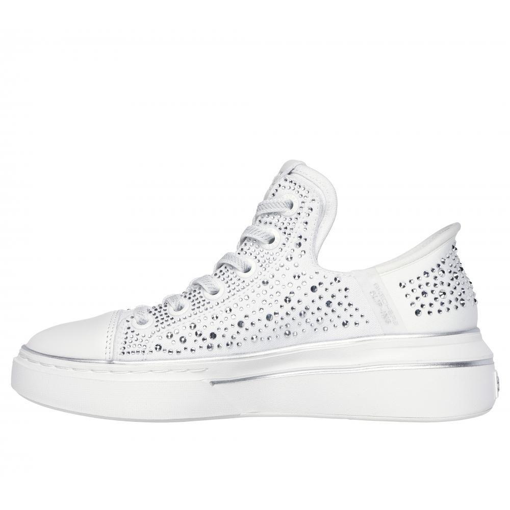 Zapatilla Mujer Snoop One RhineStoned Blanco Skechers-3
