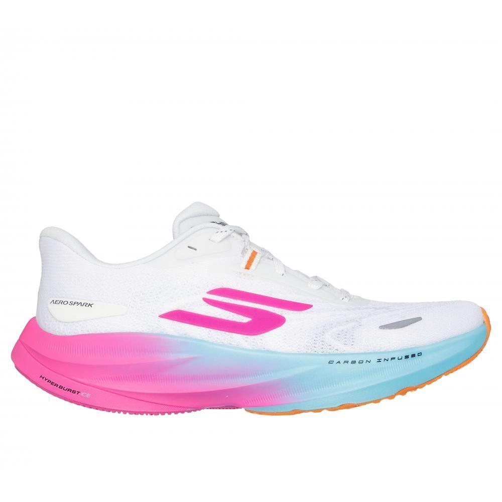 Zapatilla Mujer Go Run Ride 12 Blanco Skechers-0