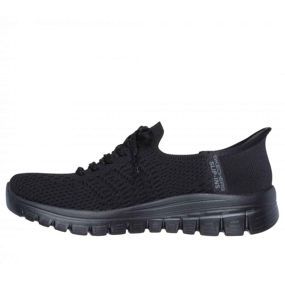Zapatilla Mujer Graceful First Blush Negro Skechers-3