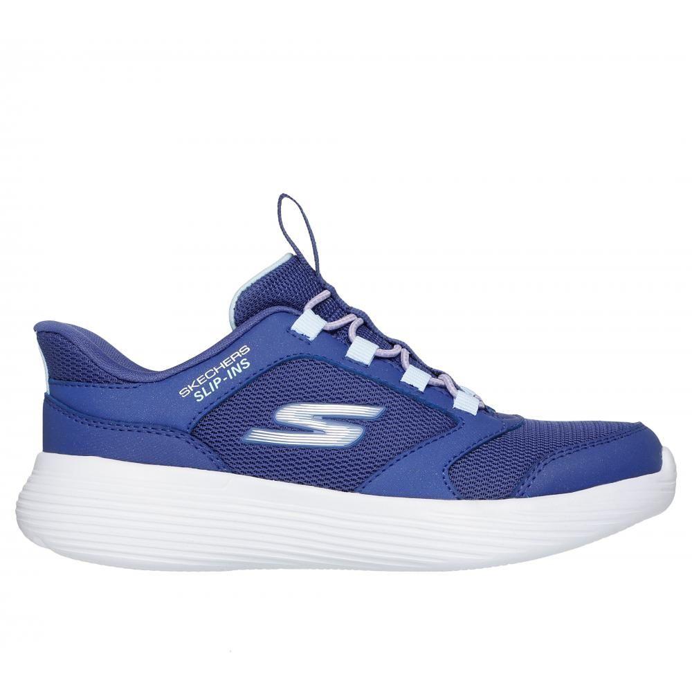 Zapatillas Niña Slip-ins Go Run 400 V2 Azul NY Skechers-3