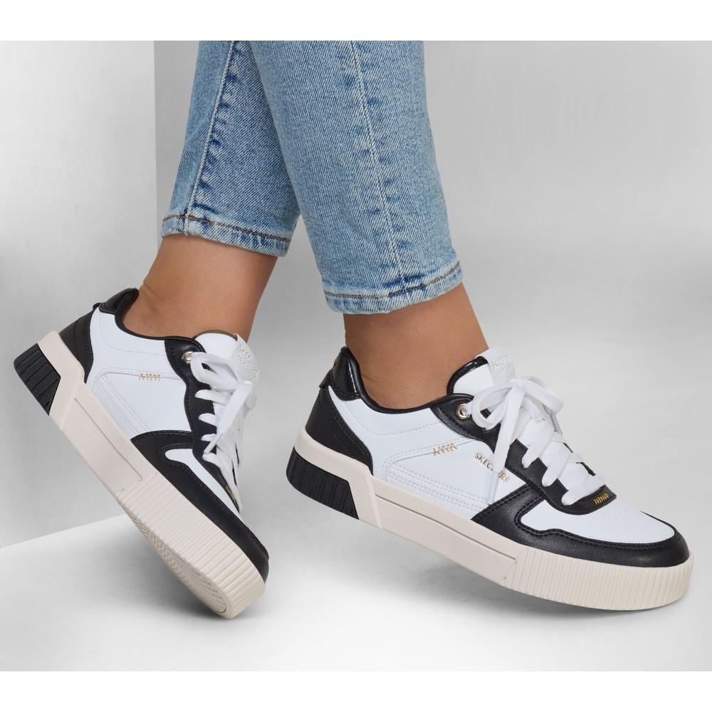 Zapatilla Mujer Jade Best In Class Blanca Skechers-1