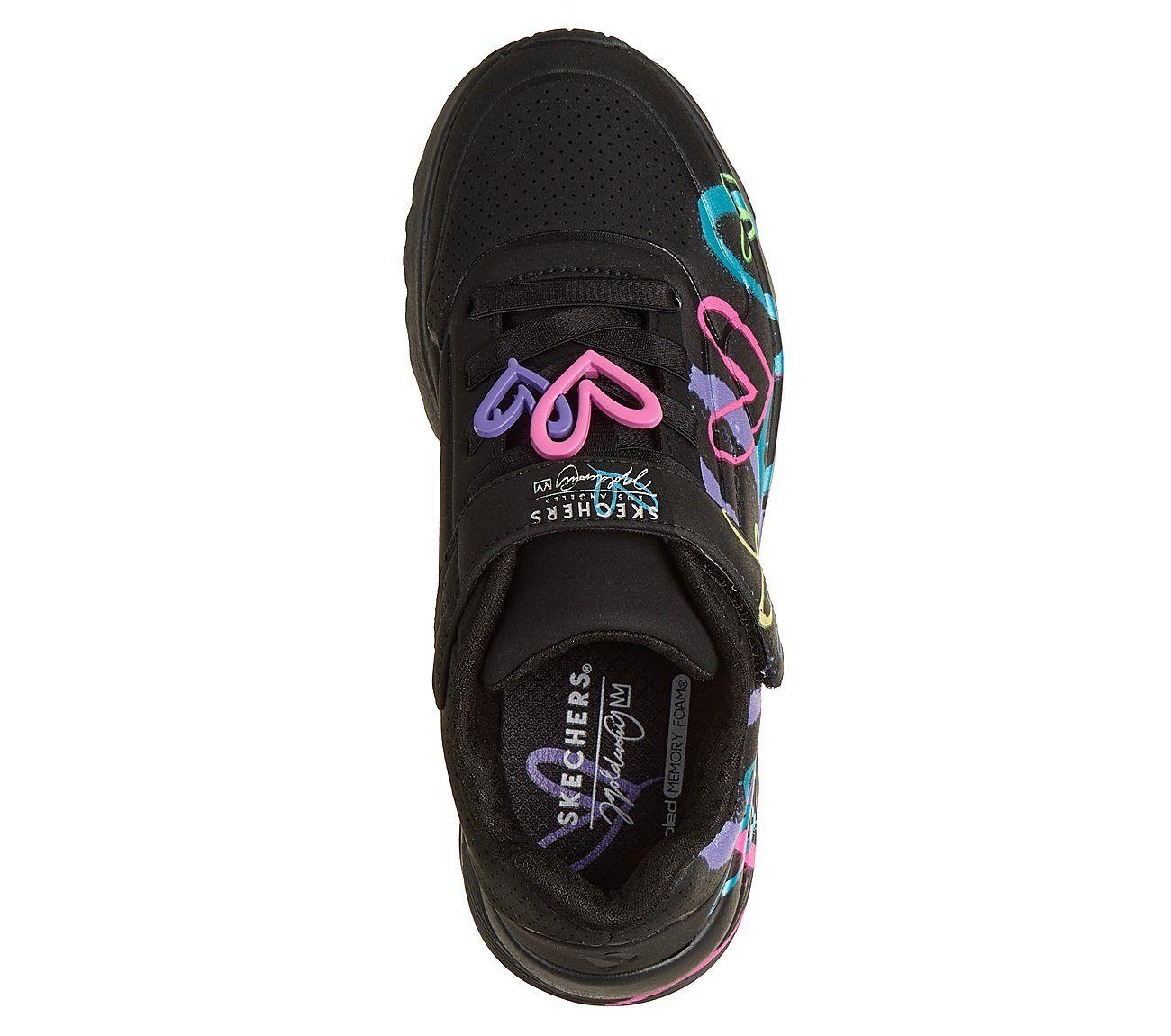 Zapatillas Skechers Niña Jgoldcrown Uno Lite Negro-1