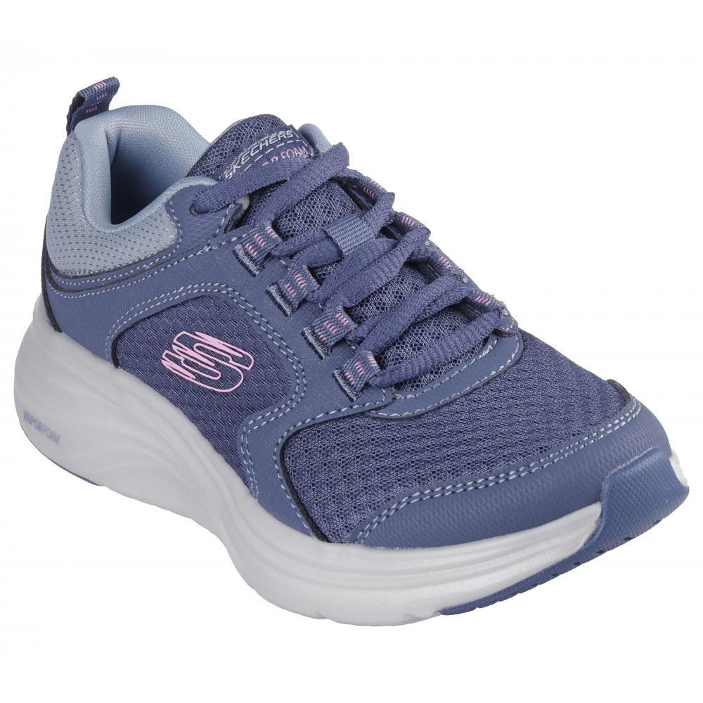 Zapatilla Niña Vapor Foam Lasting Moment Azul Skechers-4