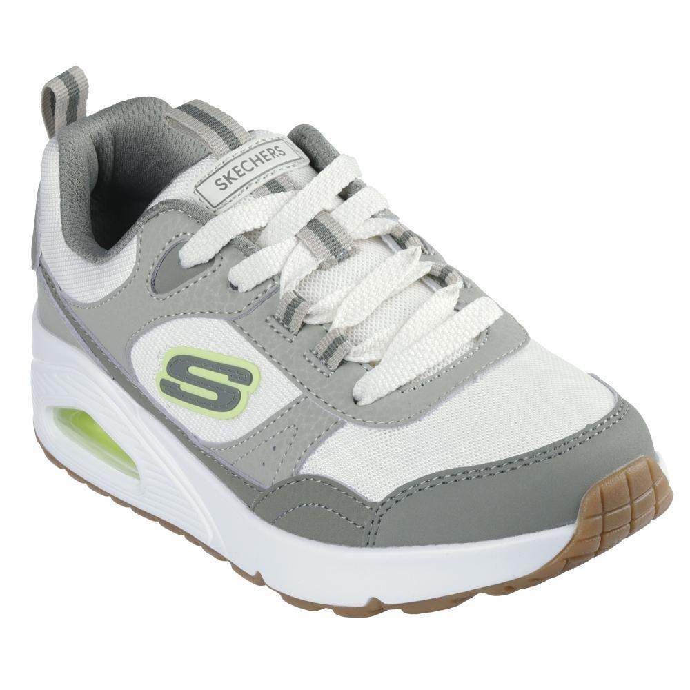 Zapatilla Niño Uno RetroGroove Verde Skechers-4