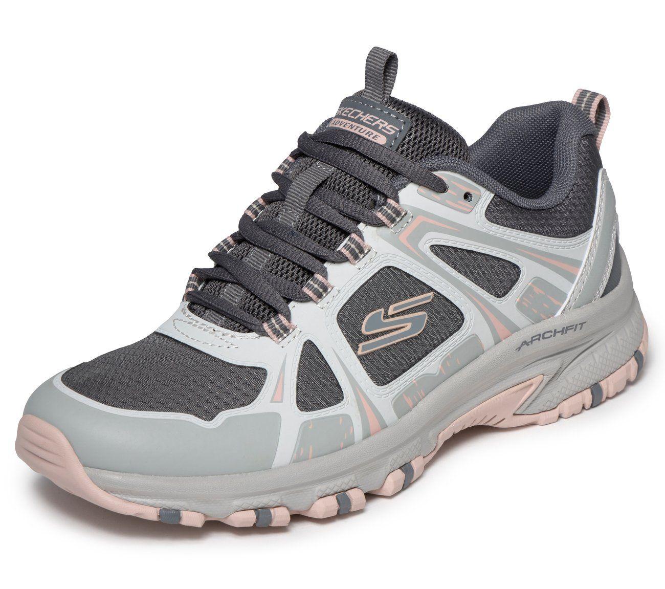 Zapatillas Mujer Arch Fit Hillcrest Gris Skechers-4