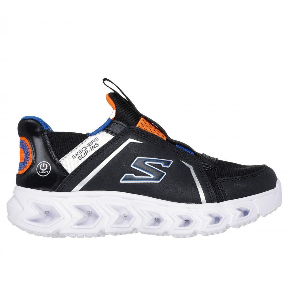 Zapatilla Niño HypnoFlash 2.0  BriskBrigh Negro Skechers-0