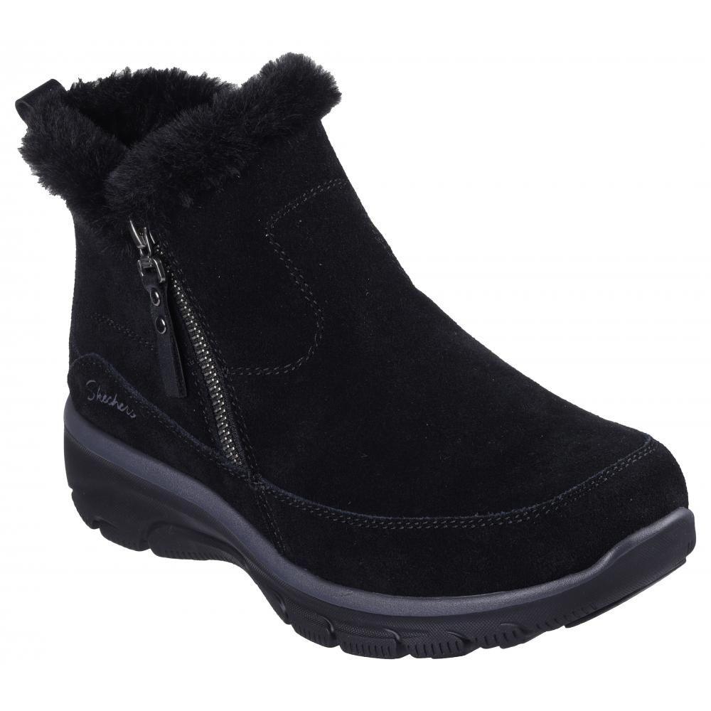 Botines Mujer Easy Going Cool Zip Negro Skechers-5
