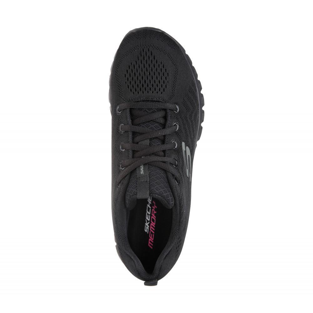 Zapatillas Mujer Graceful Get Connected Negro BK Skechers-1