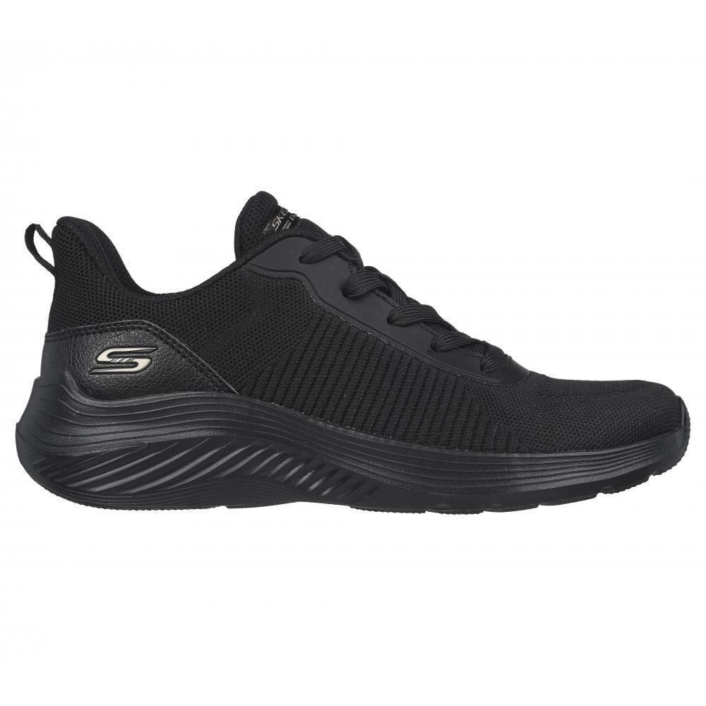 Zapatilla Mujer Bobs Squad Waves Negro Skechers-4