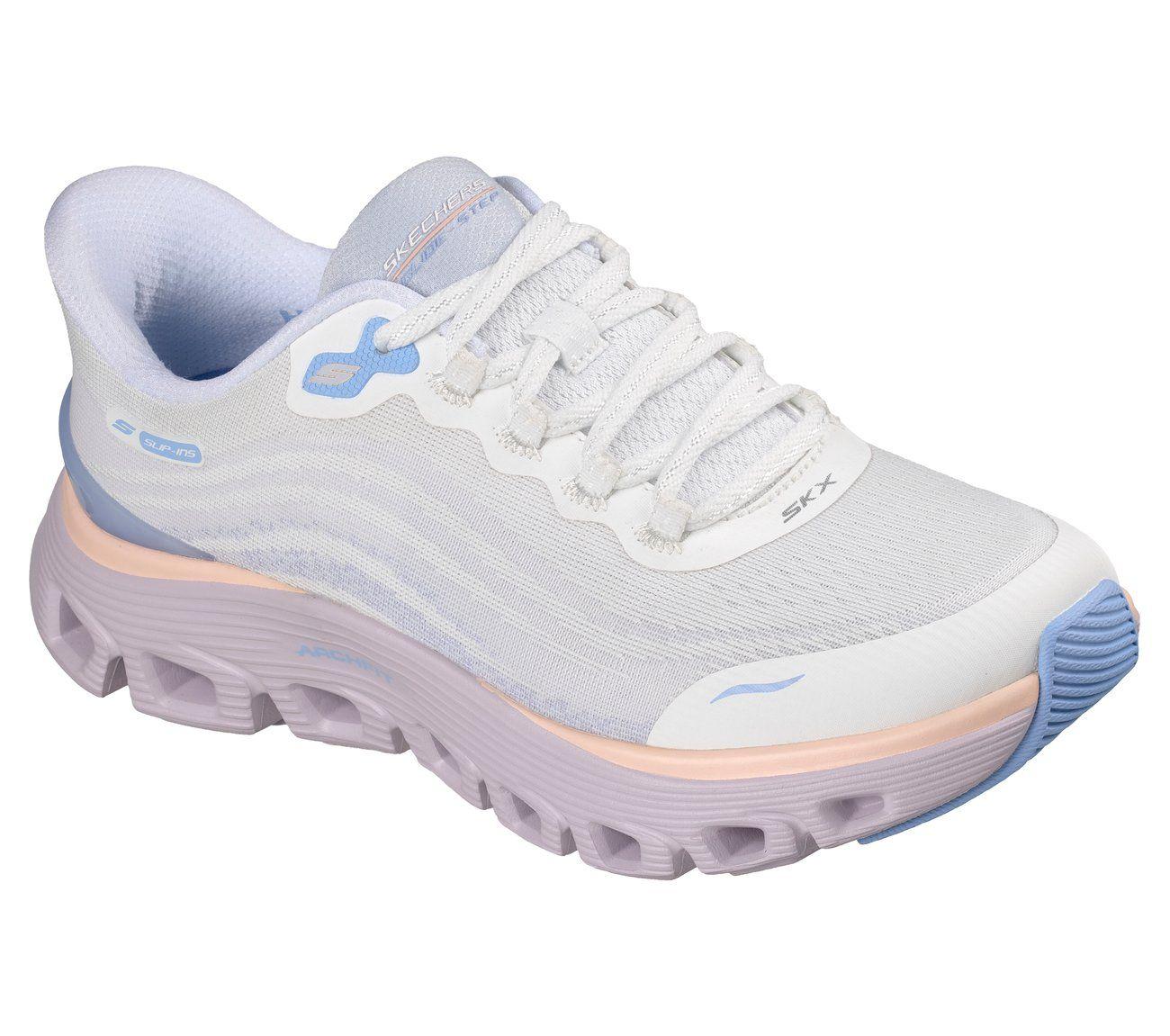 Zapatillas Mujer Slip-ins AF Glide-Step Wave Blanco Skechers-3