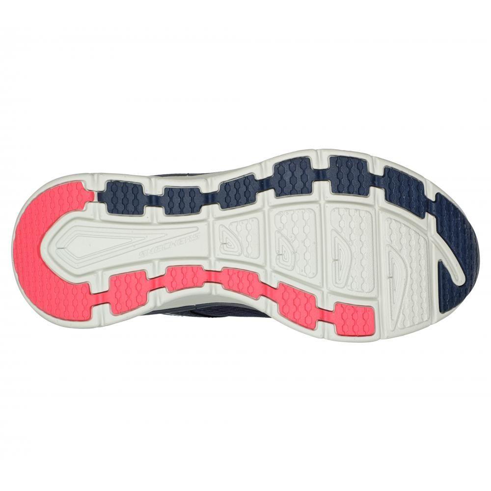 Zapatilla Mujer D'Lux Walker Infinite Motion Azul Skechers A-3