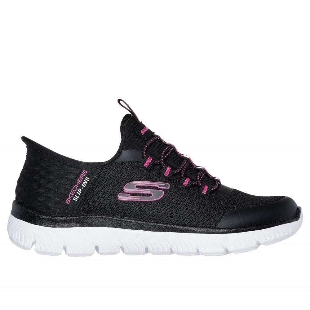 Zapatilla Niña Skechers Slip-ins: Summits Negro-0