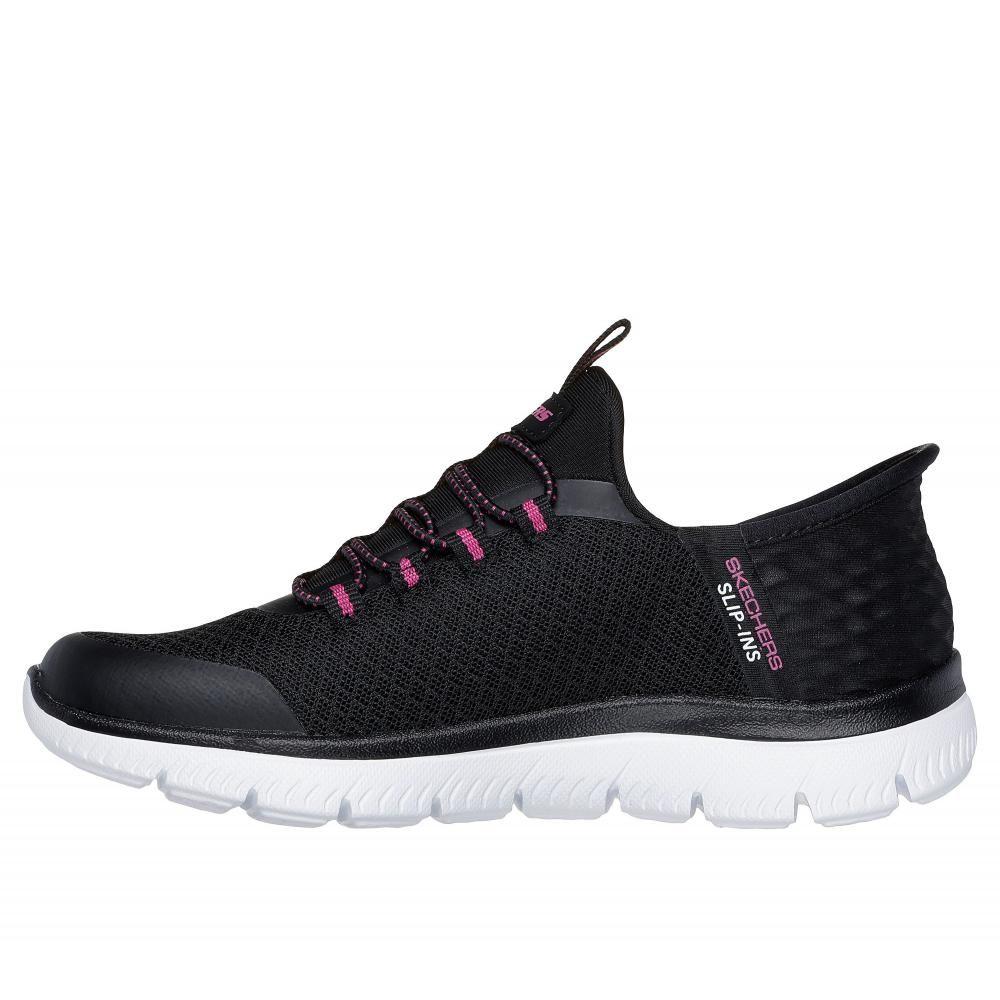 Zapatilla Niña Skechers Slip-ins: Summits Negro-3