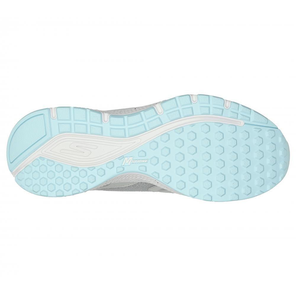 Zapatilla Mujer Go Run Consistent Vivid Horizon Gris Skechers-3