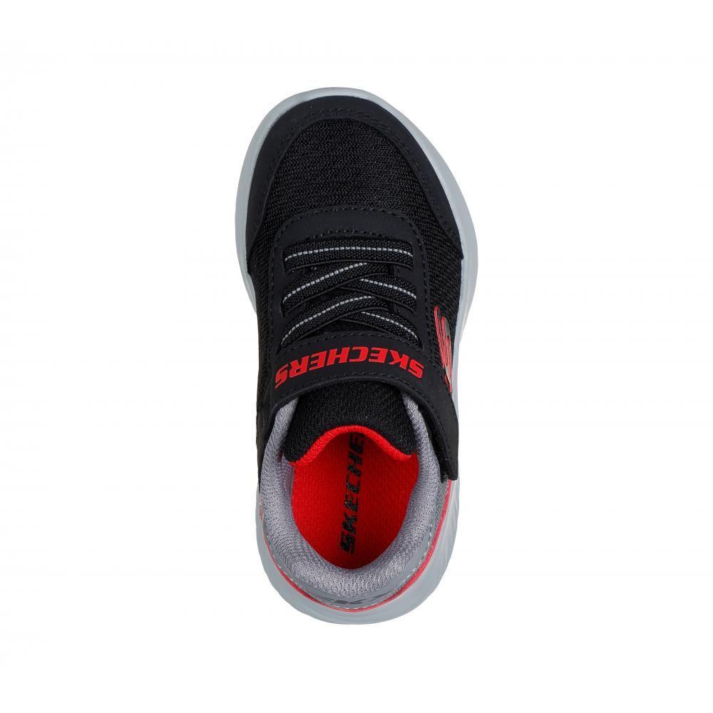 Zapatilla Niño Bounder Trezic Negro Skechers-1