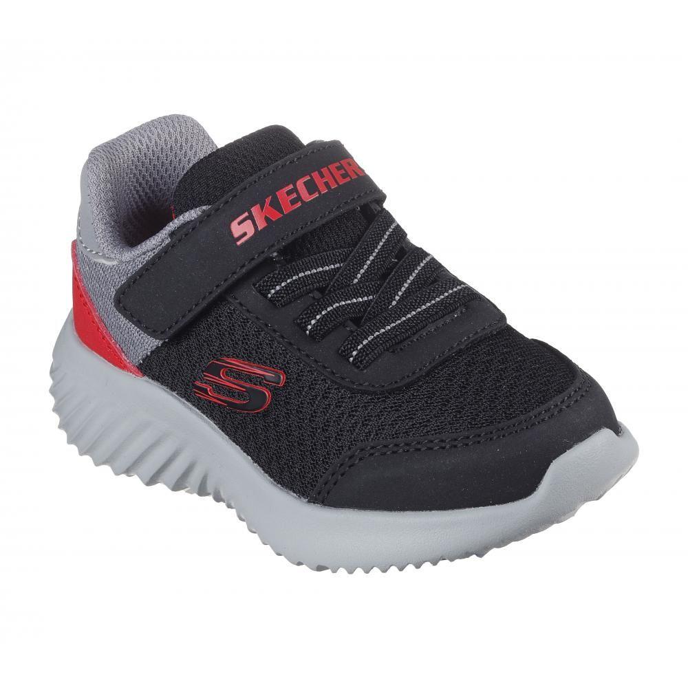 Zapatilla Niño Bounder Trezic Negro Skechers-4