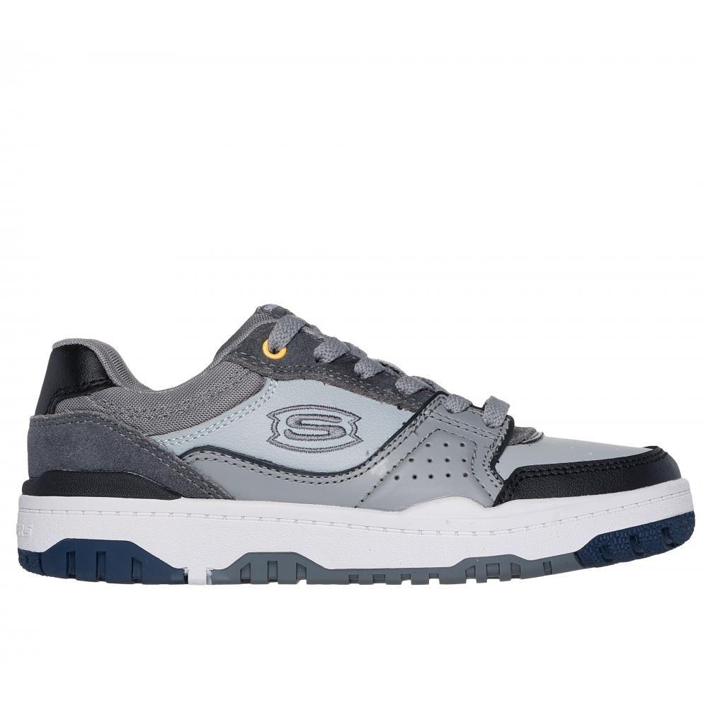 Zapatilla Niño Skx-228 Gris Skechers-0