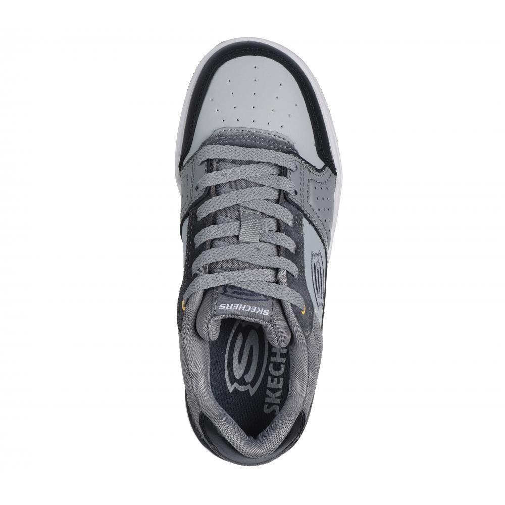 Zapatilla Niño Skx-228 Gris Skechers-1