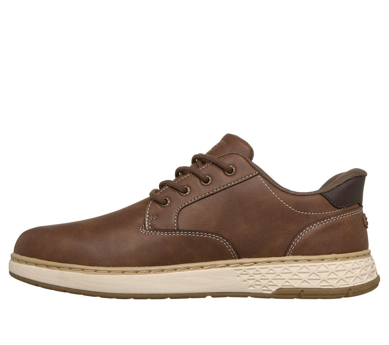 Zapatos Hombre Slip-ins Garlan Café Skechers-5