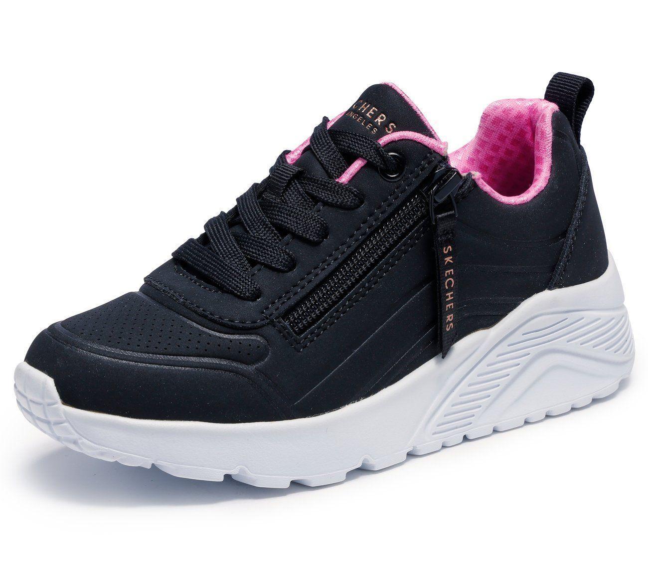 Zapatillas Niña Skechers UNO Lite Easy Zip-4