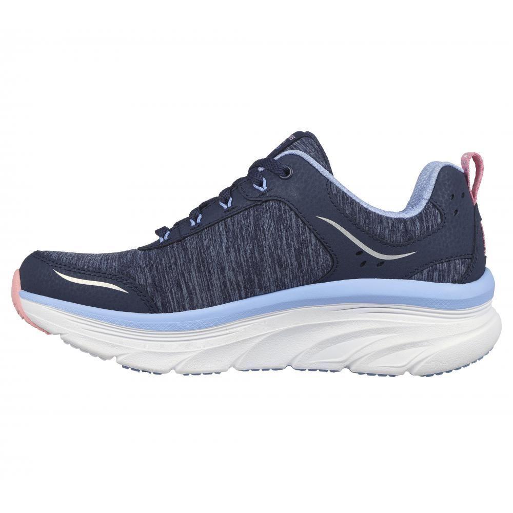 Zapatilla Mujer D'Lux Walker Azul Skechers-3