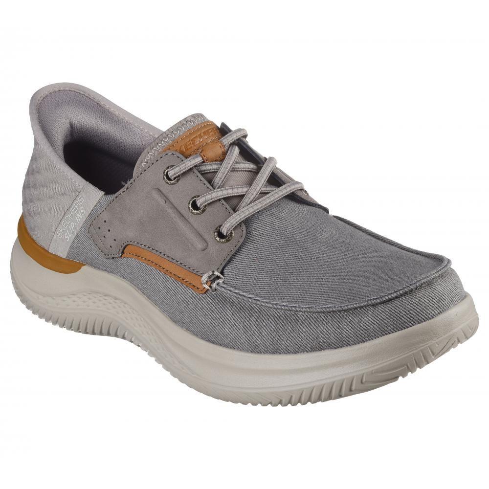 Zapato Hombre Skechers Slip-ins: Hasting Beige-4